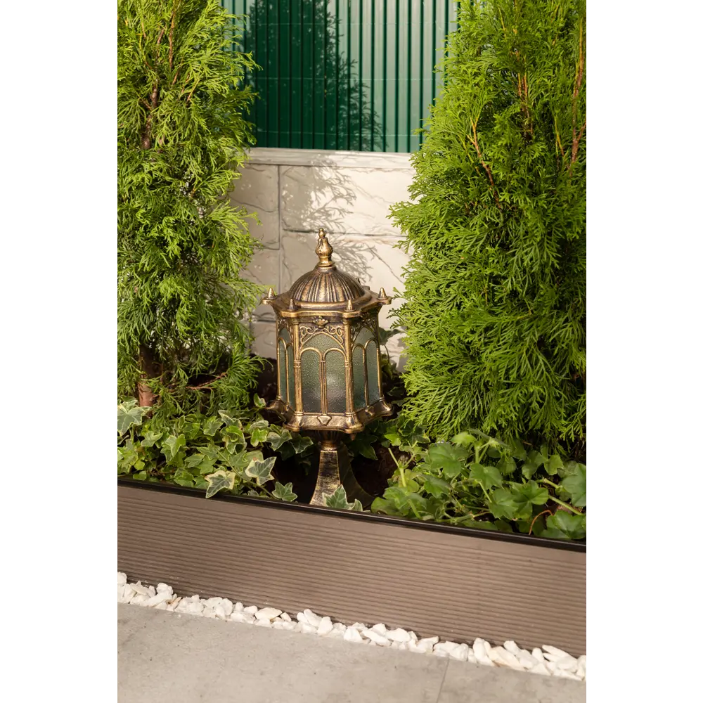 Столб уличный TDM Ампир 1xE27x60 Вт, 40 см цвет бронза, IP54 TDM ELECTRIC STLM-2058168