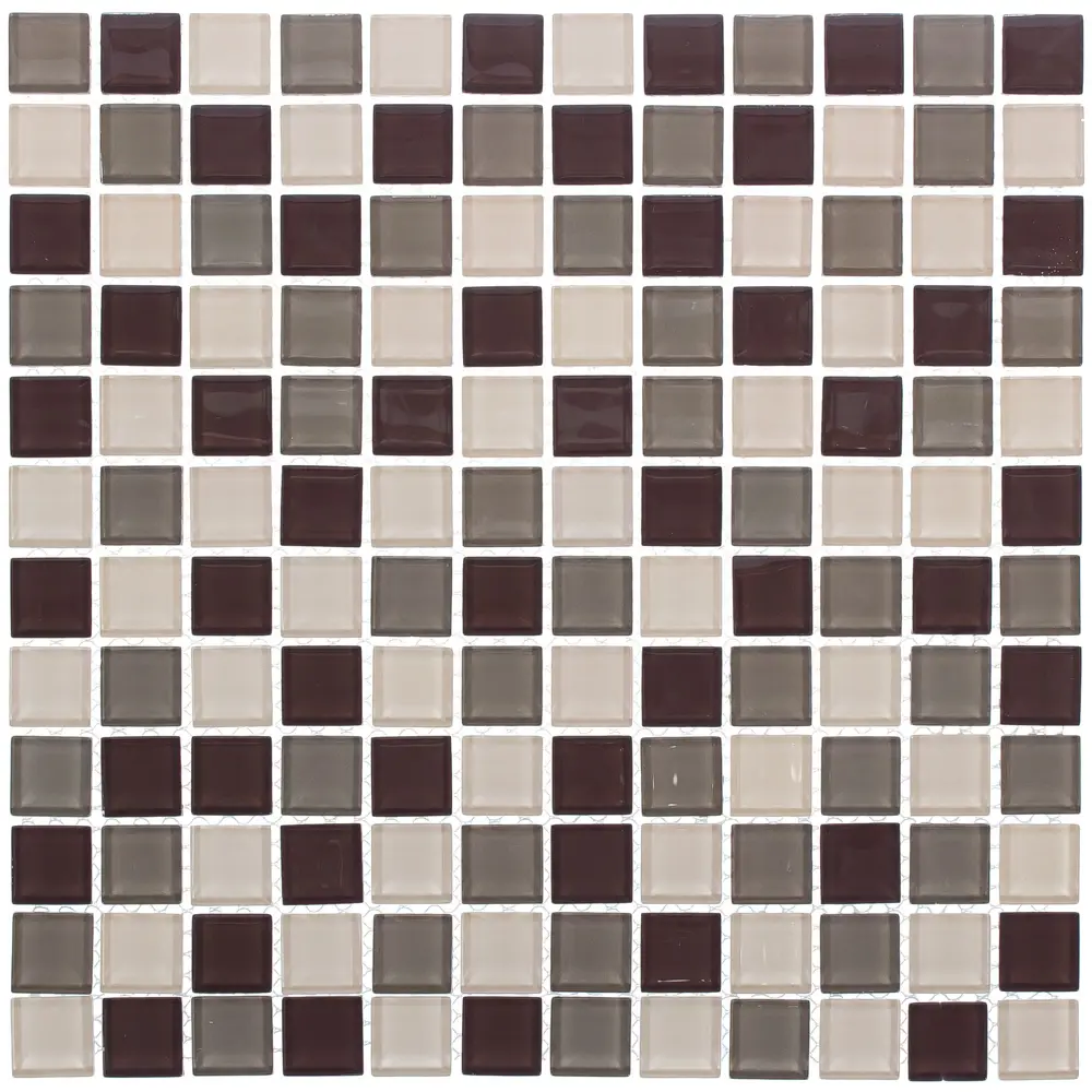 Мозаика стеклянная Artens Kash 30x30 см цвет бежевый STLM-2187589 - Вид №2
