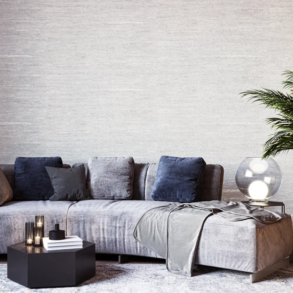 Обои флизелиновые Палитра Loft светло-серые 1.06 м PL71651-14 STLM-2008833 - Вид №2