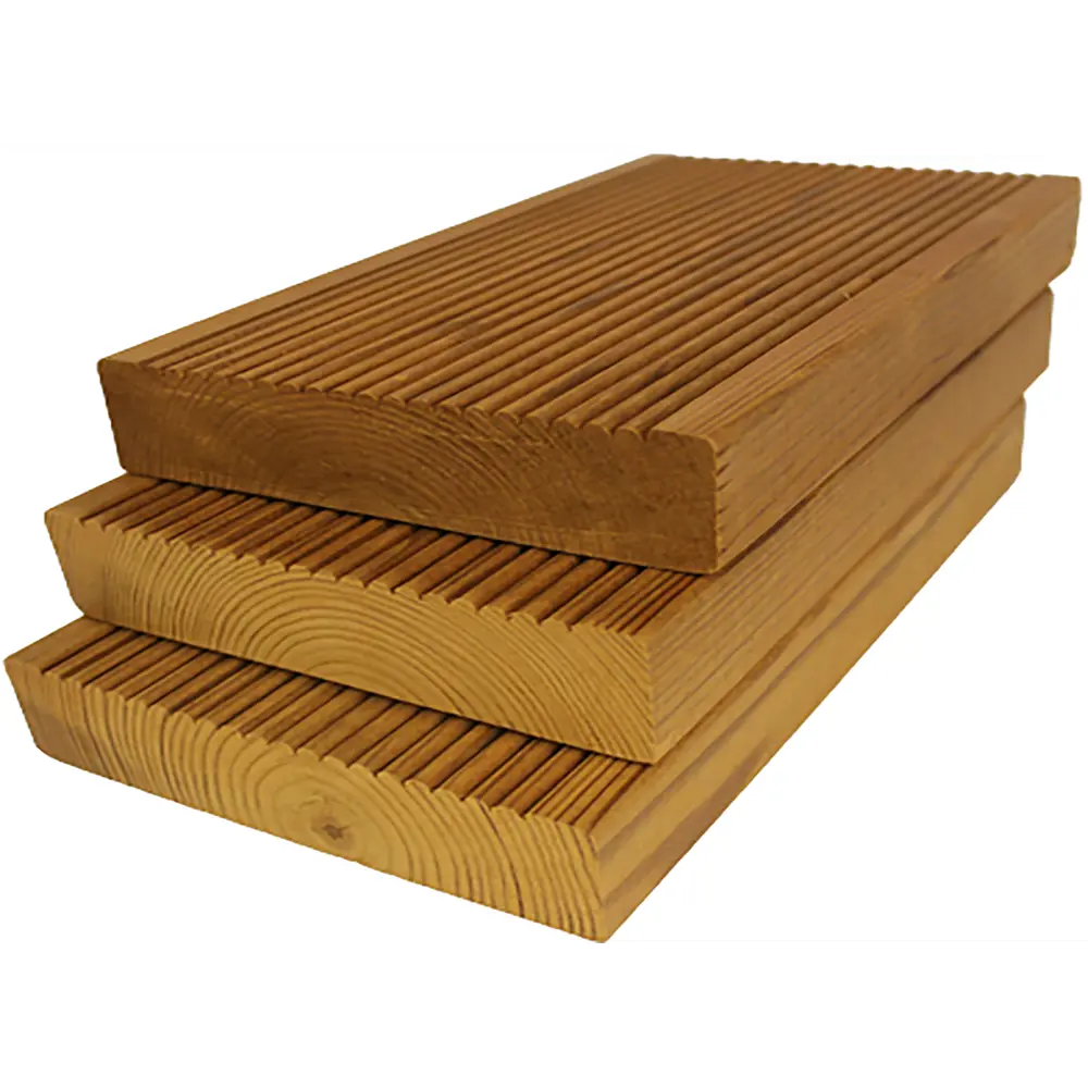 Террасная доска Сосна Термо Норма 3000x140x26 мм 0.42 м² Santreyd STLM-2003345 - Вид №1