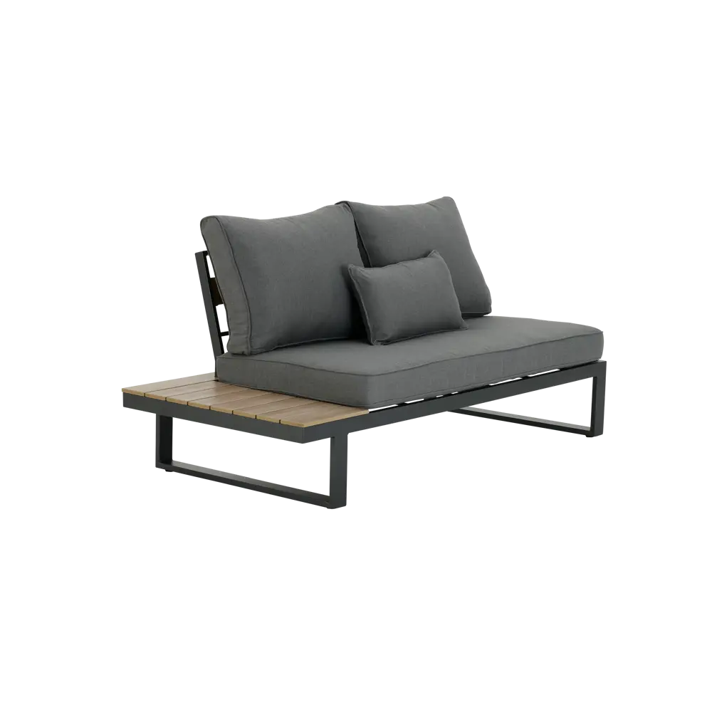 Набор садовой мебели Naterial Clara алюминий цвет серый диван - 2 шт STLM-2061795