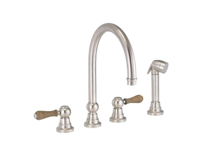 Смеситель для кухни на столешнице со съемным ручным душем rvb FLAMANT BUTLER ARCH-00104608