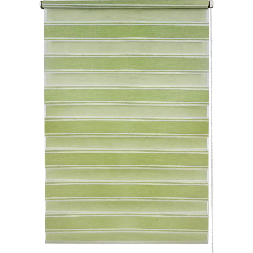 Штора рулонная день-ночь Дэли 50x160 см салатовая MIAMOZA STLM-2127076 - Вид №1