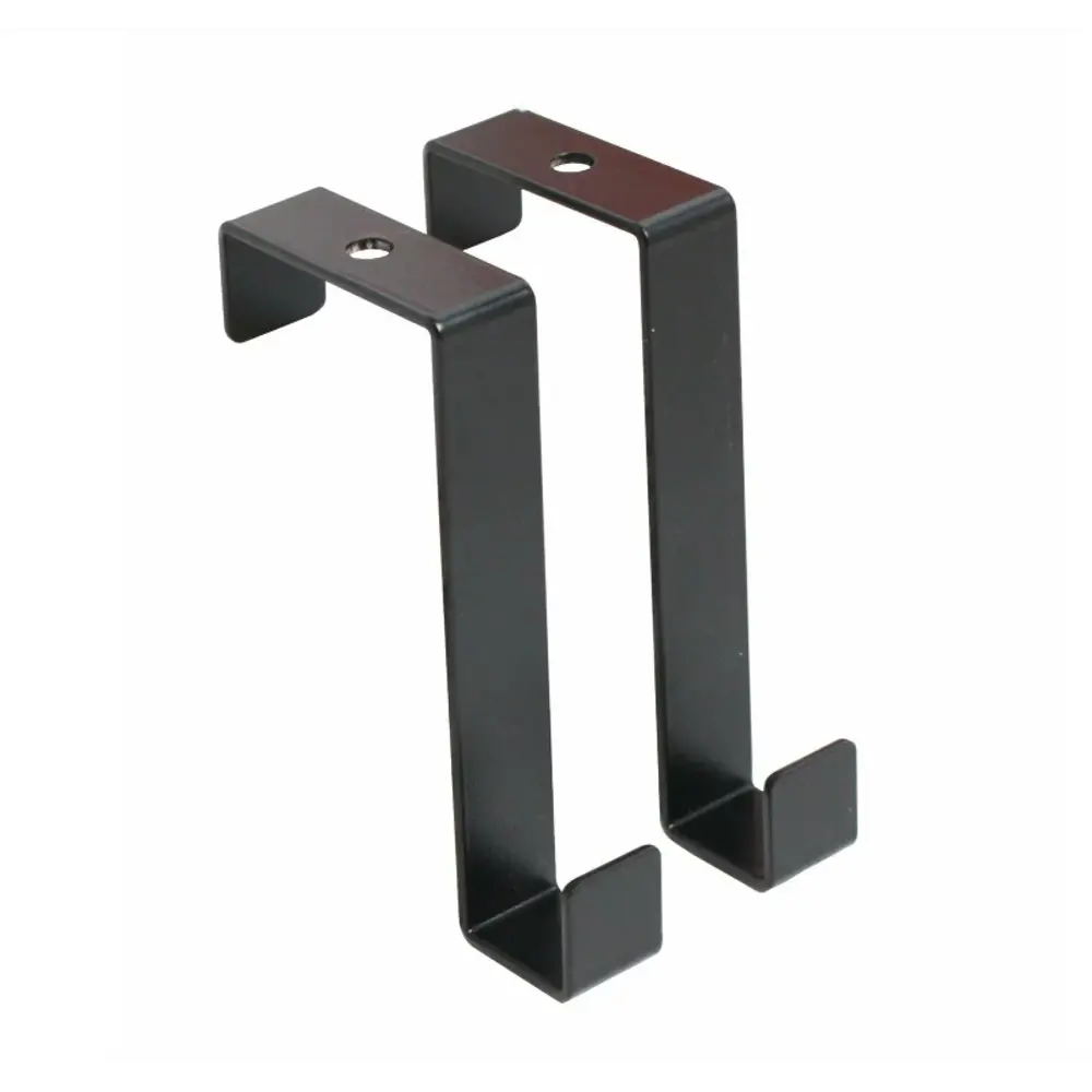 Вешалка для шкафов и дверей 1 крючок цвет черный VILPLAST STLM-2068196