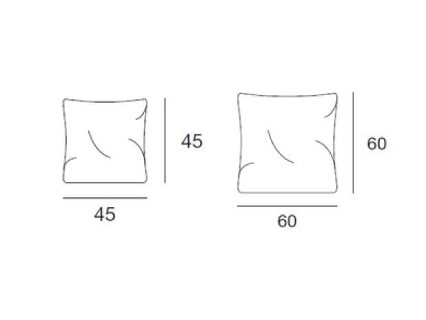 Изогнутый диван из ткани Pacini & Cappellini BOND ARCH-00083844 - Вид №6