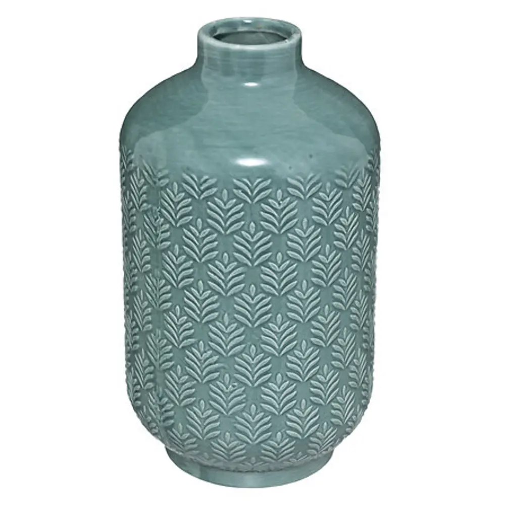 Ваза металл бежево-синий 21.5 см Atmosphera STLM-2075462 - Вид №4