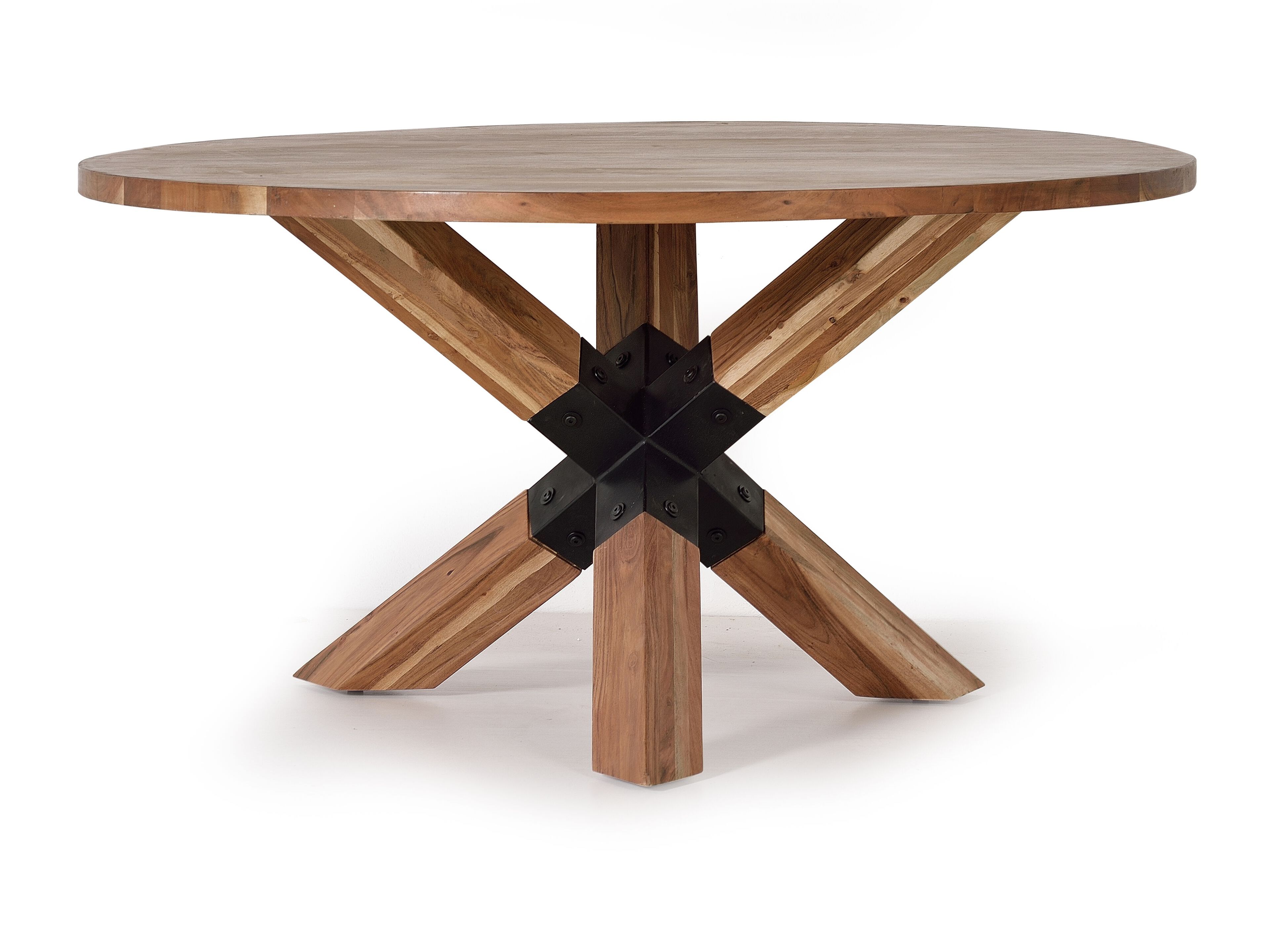 Круглый стол из акации Giner y Colomer 1150 ARCH-00071998