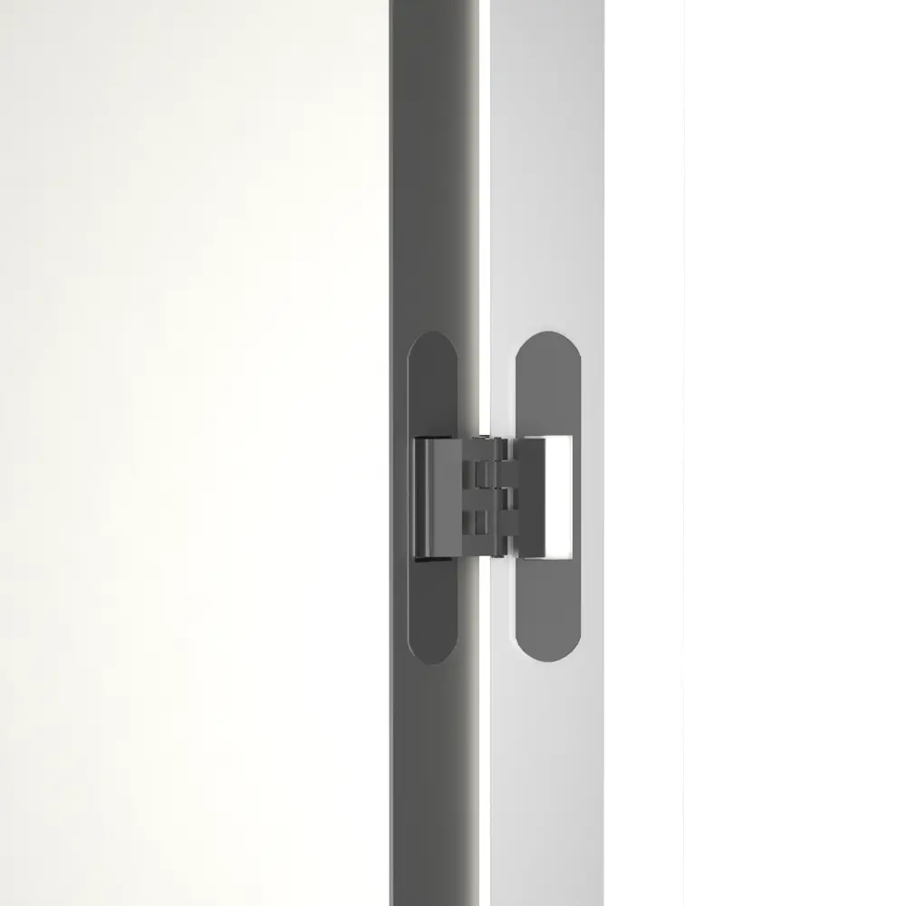 Дверь межкомнатная скрытая левая (на себя) Invisible 80x230 см эмаль цвет Белый с замком 86586826 STLM-2210017 Santreyd  - Вид №4