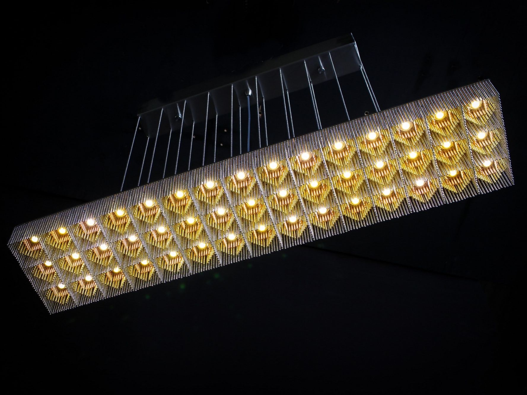 Металлический светодиодный подвесной светильник для офиса Willowlamp Линейная ARCH-00014067