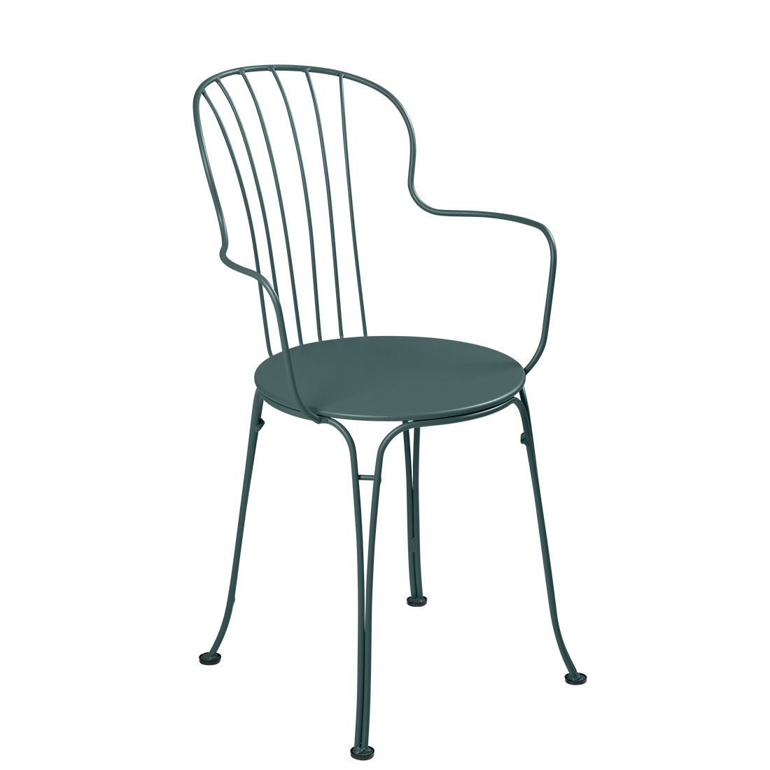 Стальной штабелируемый садовый стул с подлокотниками Fermob Opéra+ ARCH-00117827 - Вид №9