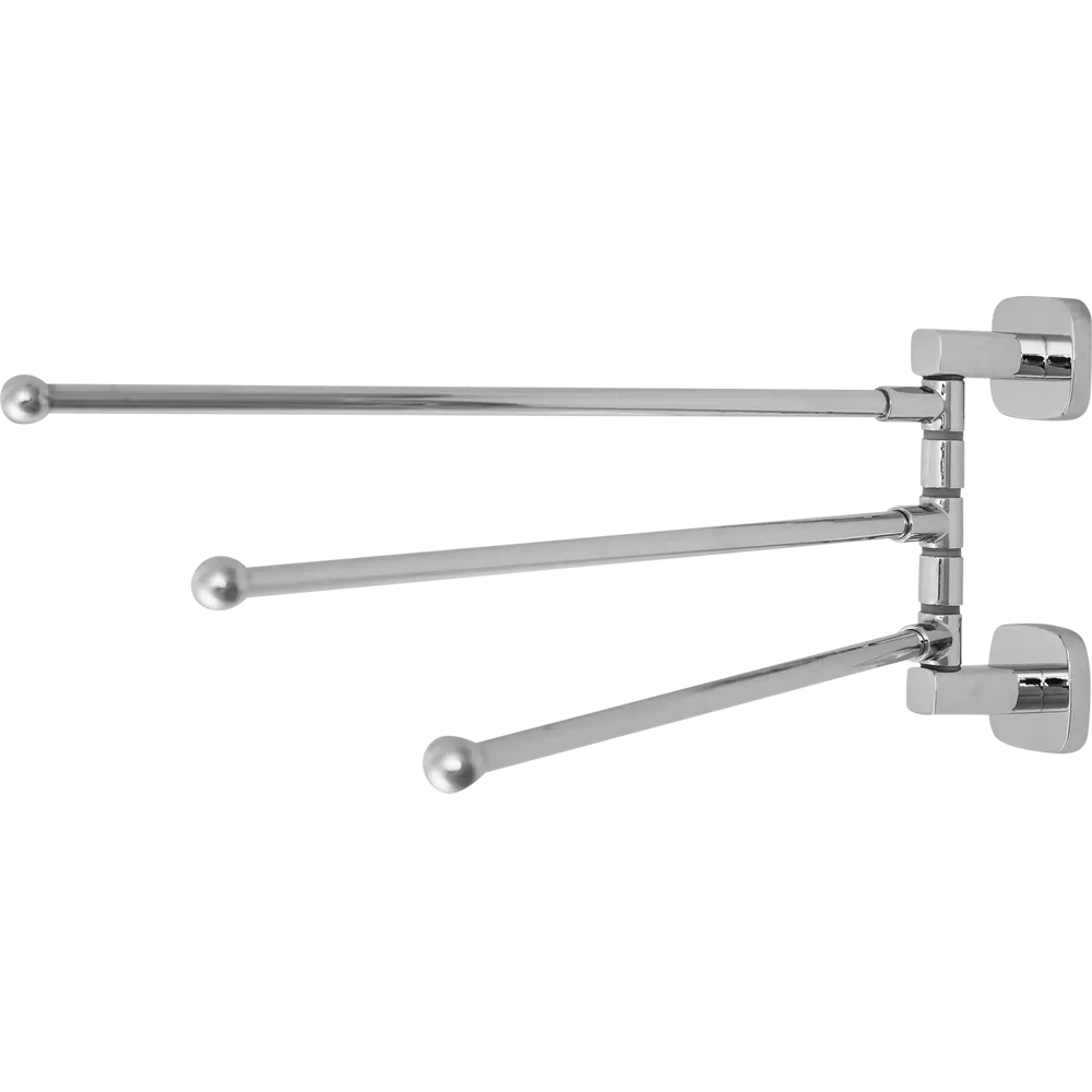 Держатель для полотенец Аквадекор Eller тройной цвет хром STLM-2109584 - Вид №2
