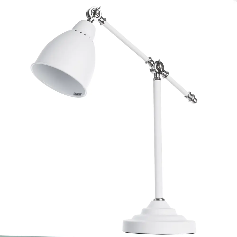 Настольная лампа Braccio 1xE27x60 Вт, цвет белый матовый Arte Lamp STLM-2049230 - Вид №2