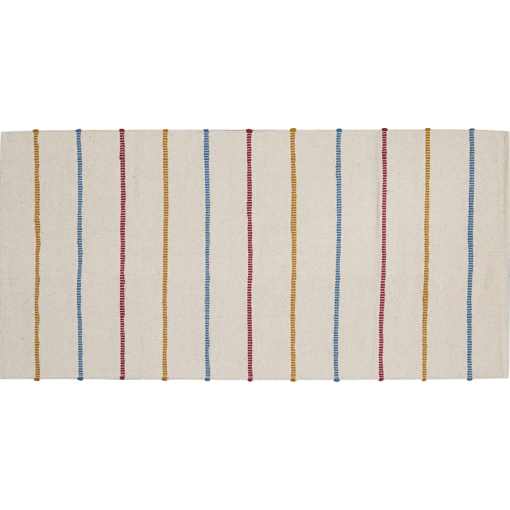 Коврик Inspire декоративный хлопок ELVAS 60x120 см цвет разноцветный STLM-2085148 - Вид №1