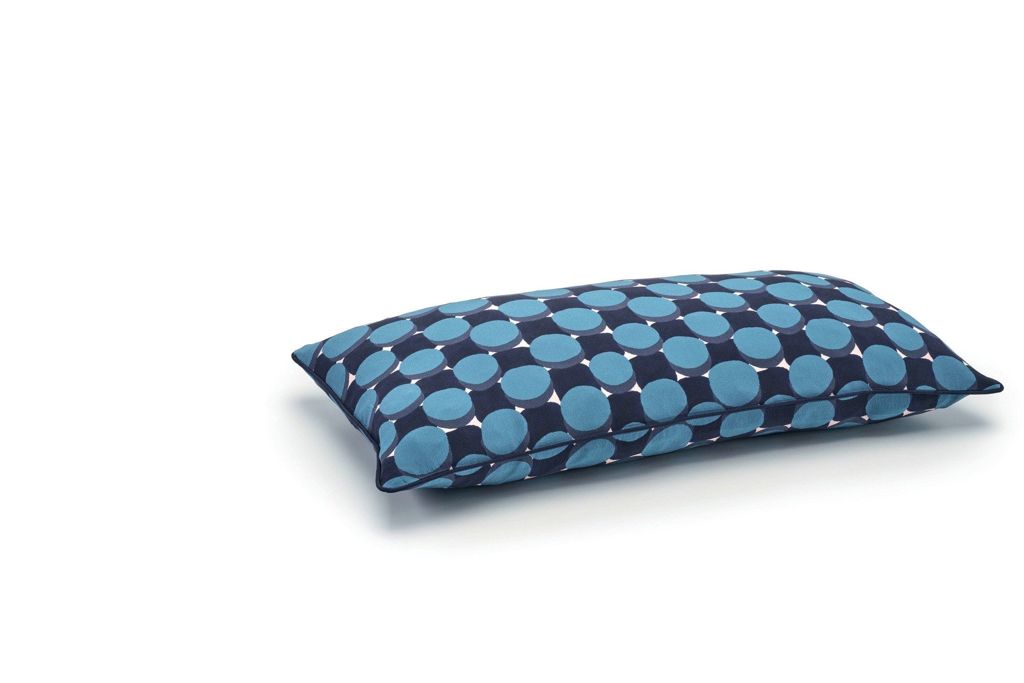 Прямоугольная шелковая подушка с геометрическим рисунком Élitis TWIST ARCH-00130599 - Вид №17