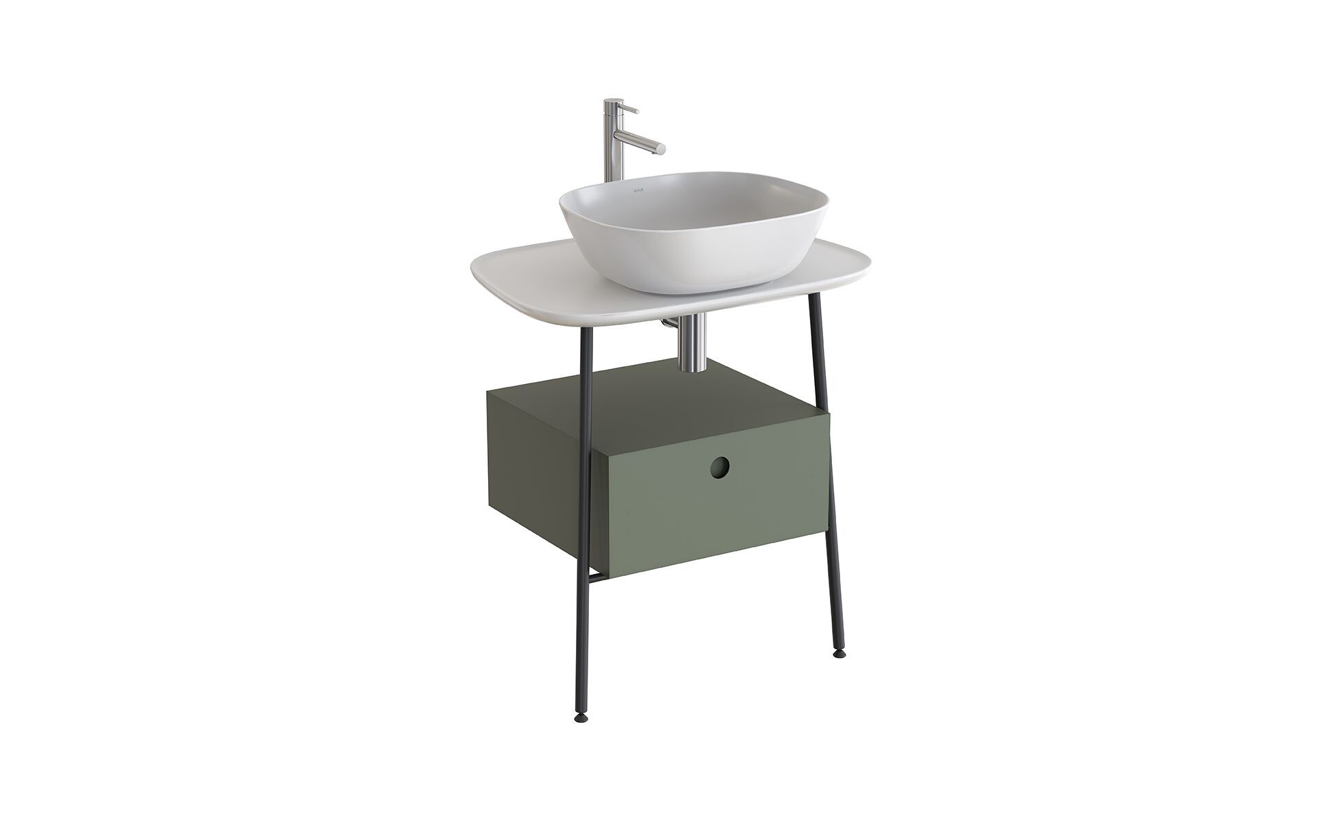 Консоль для умывальника с ящиками VitrA Bathrooms Plural ARCH-00096254 - Вид №6