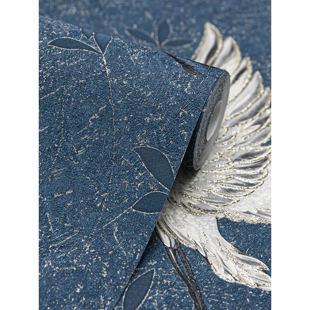 Обои флизелиновые Wallsecret Kioto синие 1.06 м 8737-29 STLM-2042255 - Вид №2