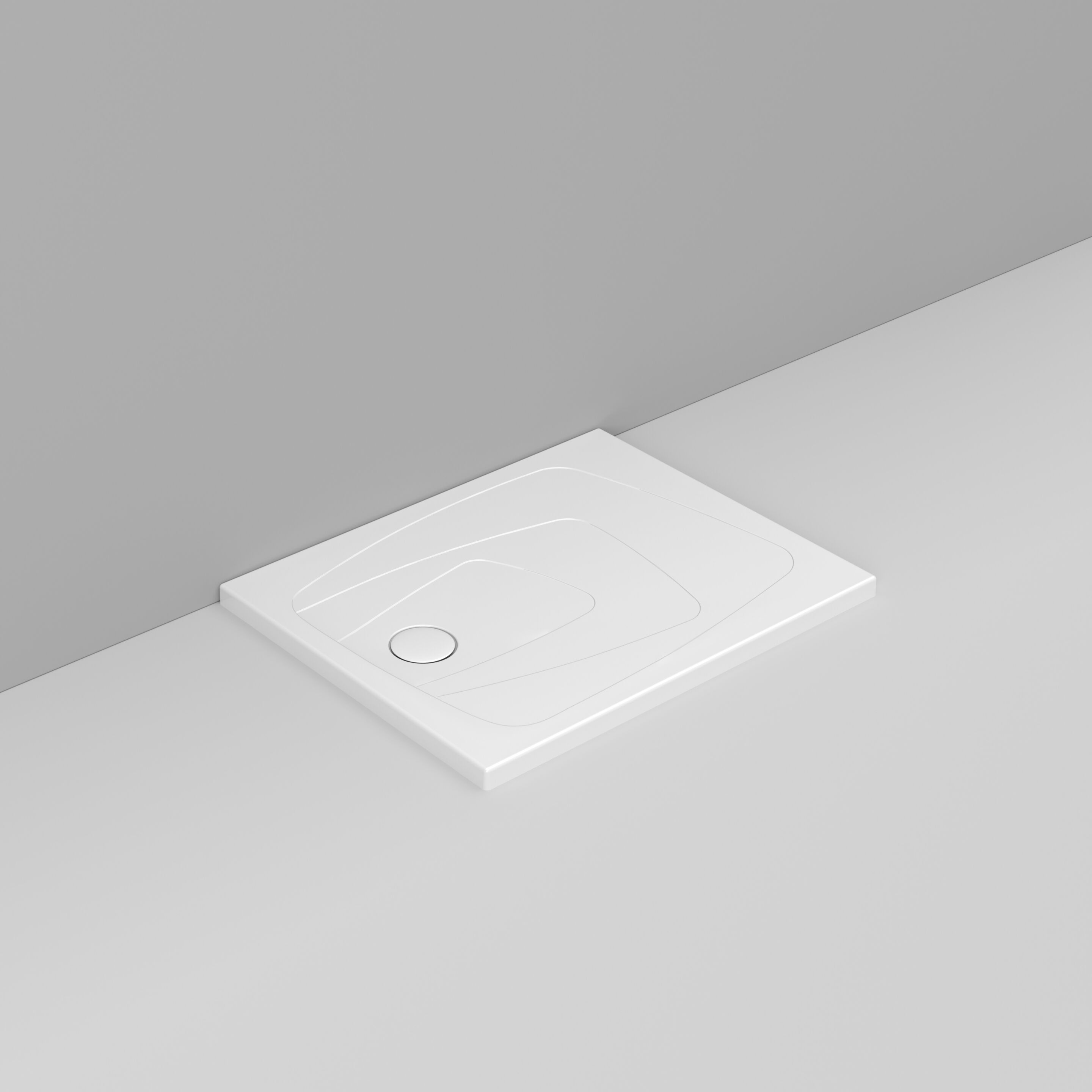 Керамический нескользящий прямоугольный поддон для душа Ceramica Dolomite за пределами ARCH-00148401 - Вид №39