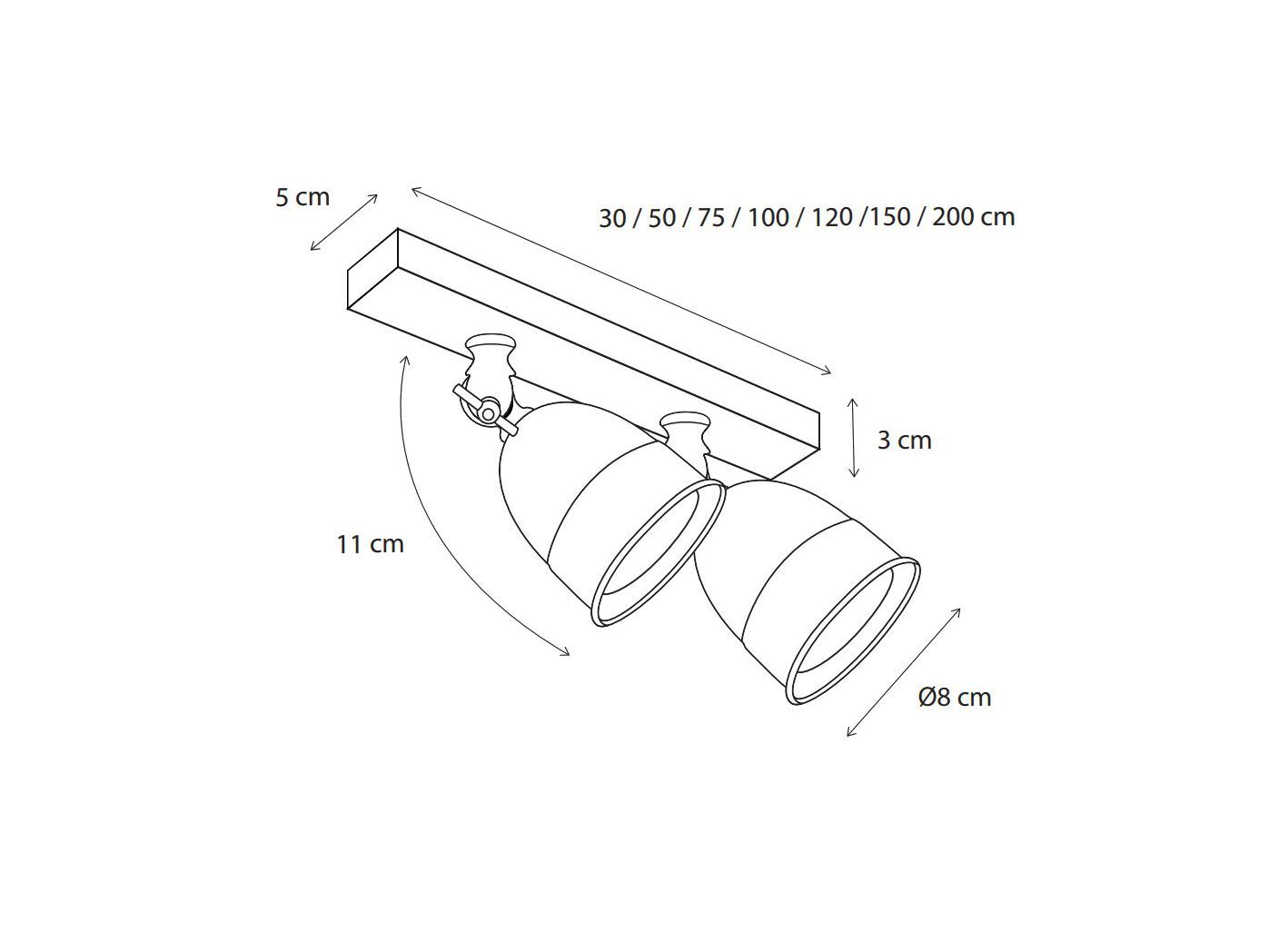 Латунь несколько регулируемый светодиодный прожектор Authentage Lighting Poire ARCH-00124813 - Вид №2