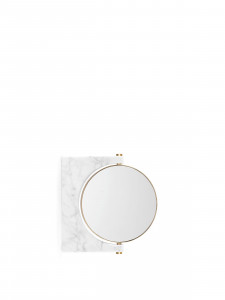 3610639 MENU Мраморное зеркало Пепе, стена Латунь | Белый мрамор