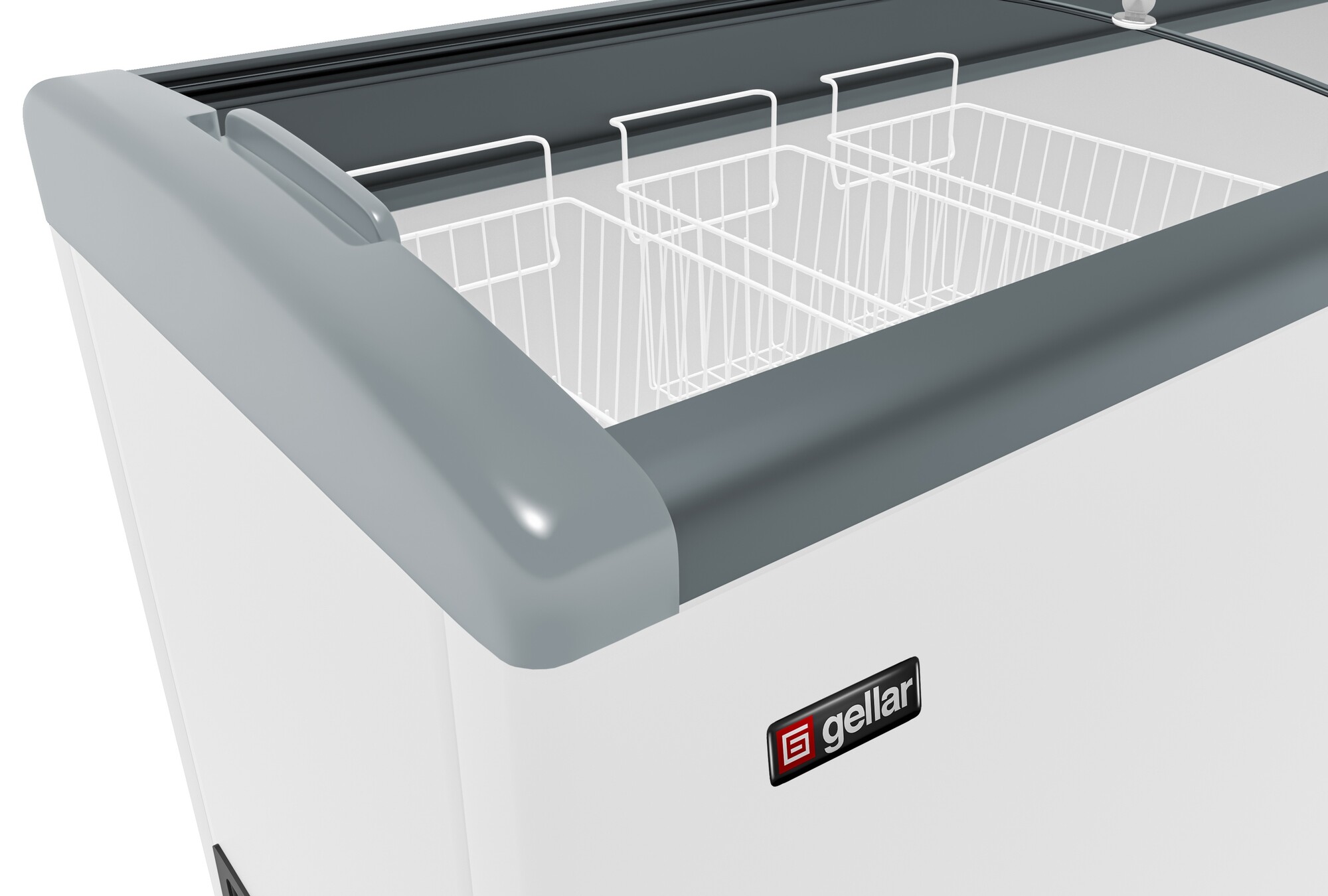 1229605 Морозильный ларь Frostor Gellar FG 375 E белый, серый STDN-0090511 - Вид №1