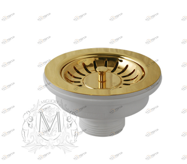 Слив для кухонной мойки MIGLIORE Ricambi ML.RIC-10.107.DO D 90 см, золото 