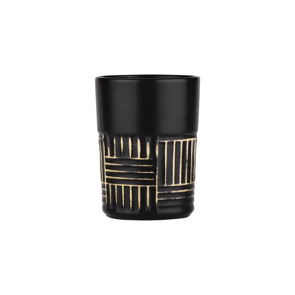VERRAN Jamaa — керамический стакан для зубных щеток в элегантном черном цвете 89384105 STLM-1568161 - Вид №1
