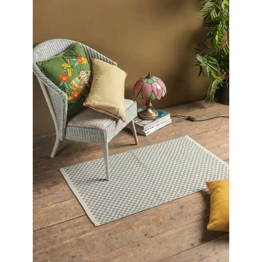 Коврик декоративный Ctim Джой 60x90 см хлопок цвет серый STLM-2155379 - Вид №4