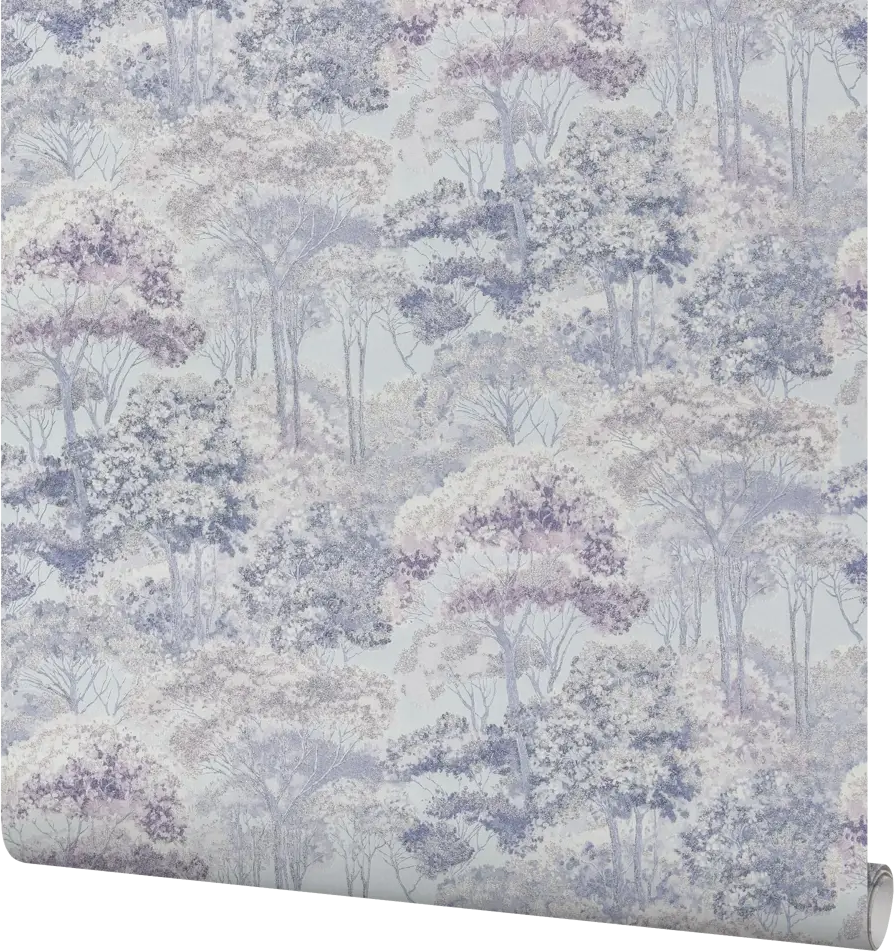 VOG COLLECTION Обои «Венский лес» с фиолетовым древесным узором 82638511