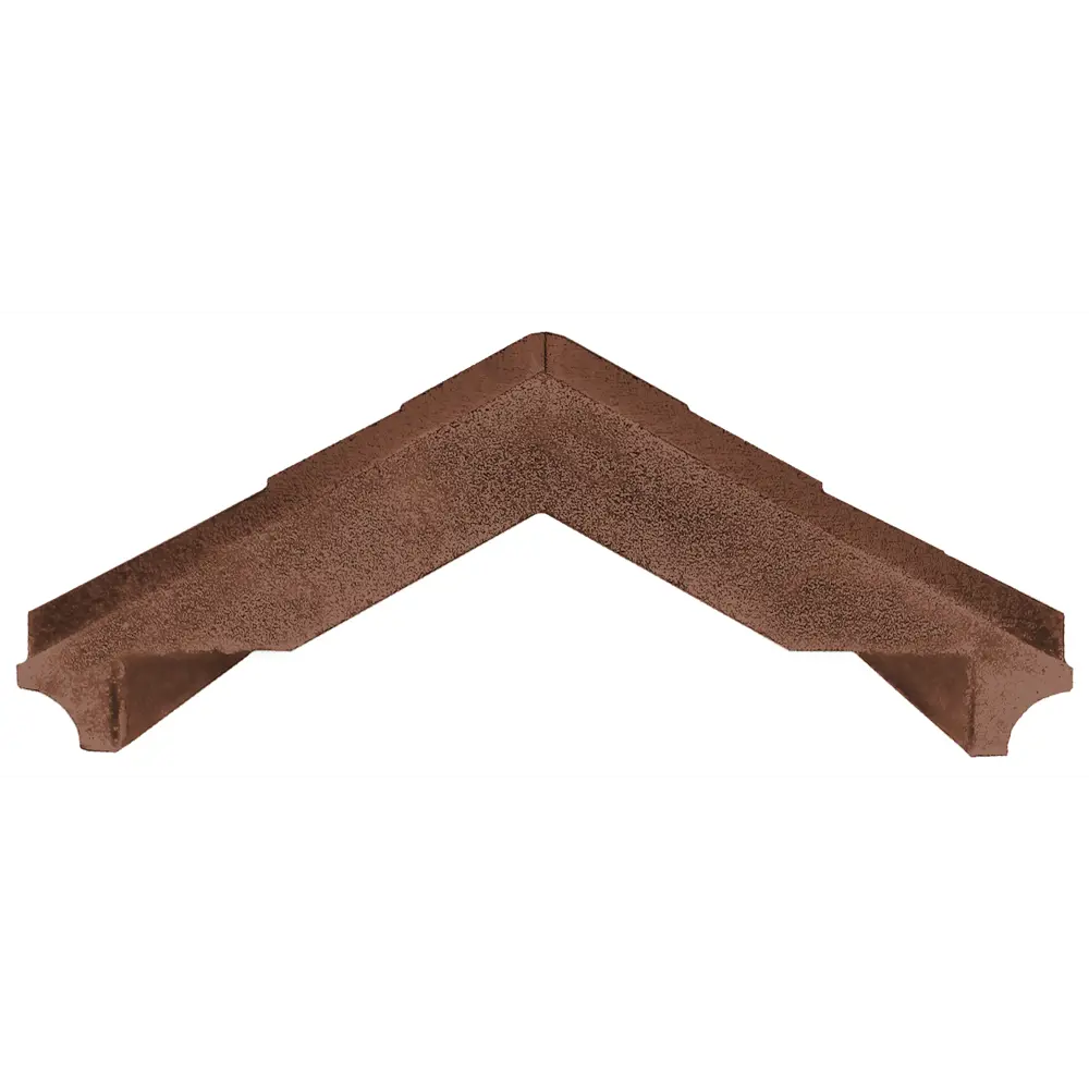 Парапет ППК 500x130x15 мм 0.5кирпича цвет коричневый Santreyd STLM-2172622 - Вид №1