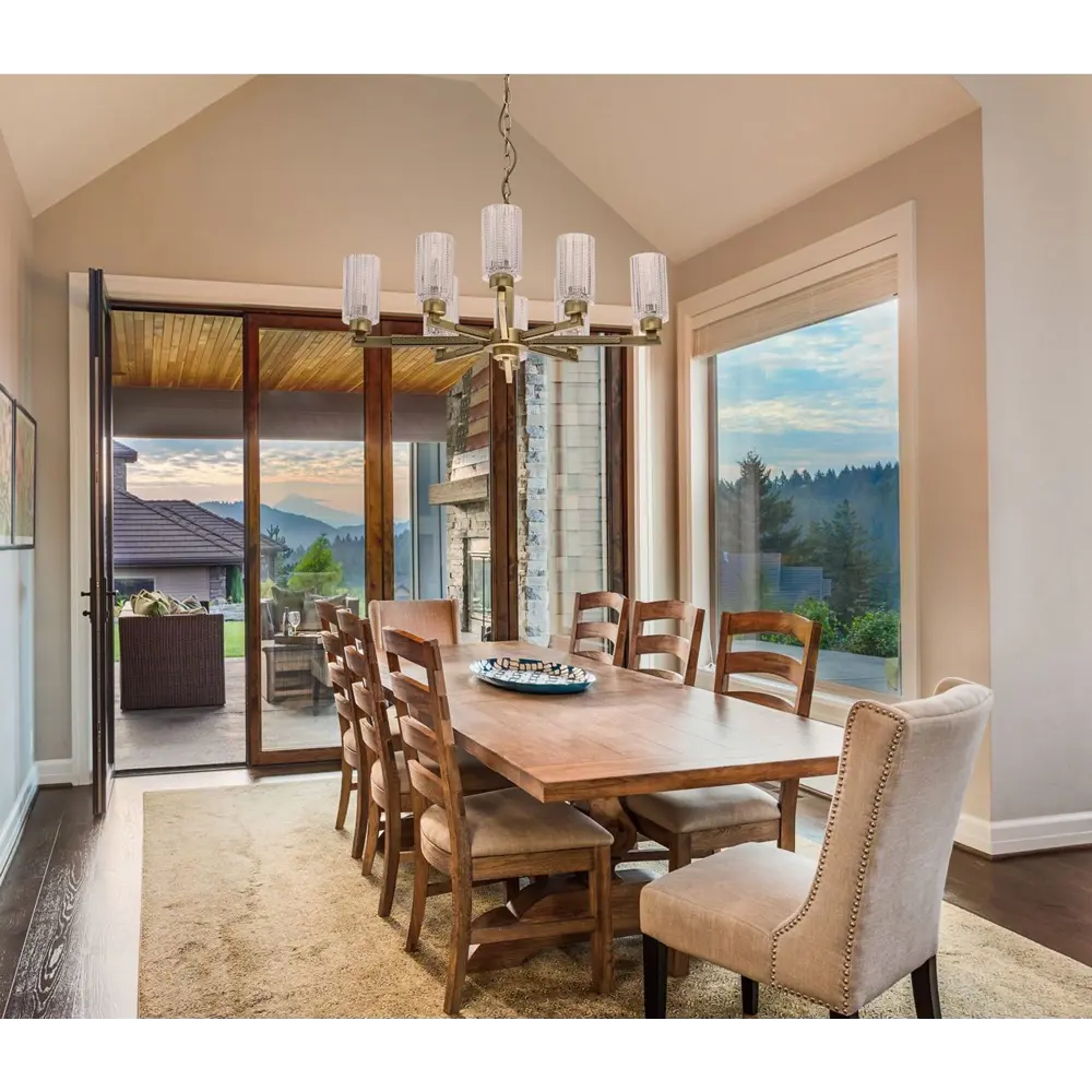 Люстра подвесная «Альгеро», 8 ламп, 16 м², цвет золото MW-Light STLM-2014782 - Вид №8