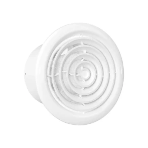 Вентилятор осевой вытяжной Auramax RF 4S D100 мм 35 дБ 107 м3/ч с сеткой цвет белый