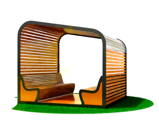 14424 ТЕРРА Relax 01, беседка парковая LAB.Space  - Вид №1