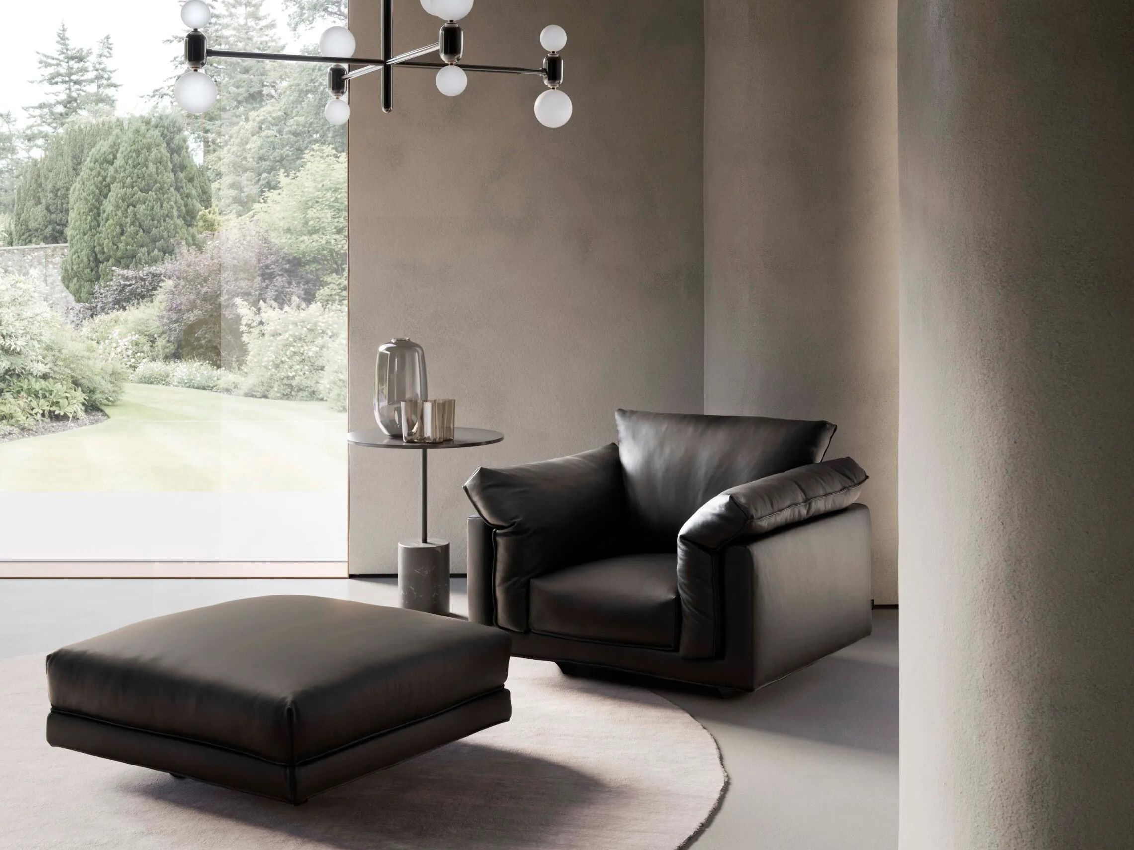 Кожаное кресло VALENTINI Charles ARCH-00096197 - Вид №2