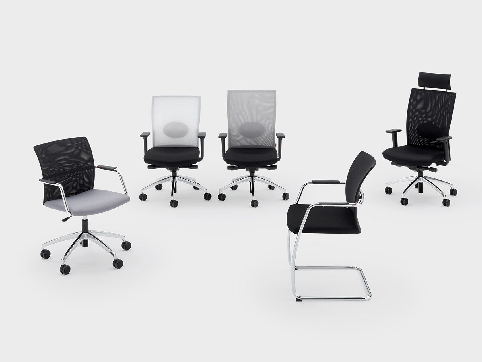 Офисное кресло с высокой спинкой Viganò Queen Mesh ARCH-00029360 - Вид №1