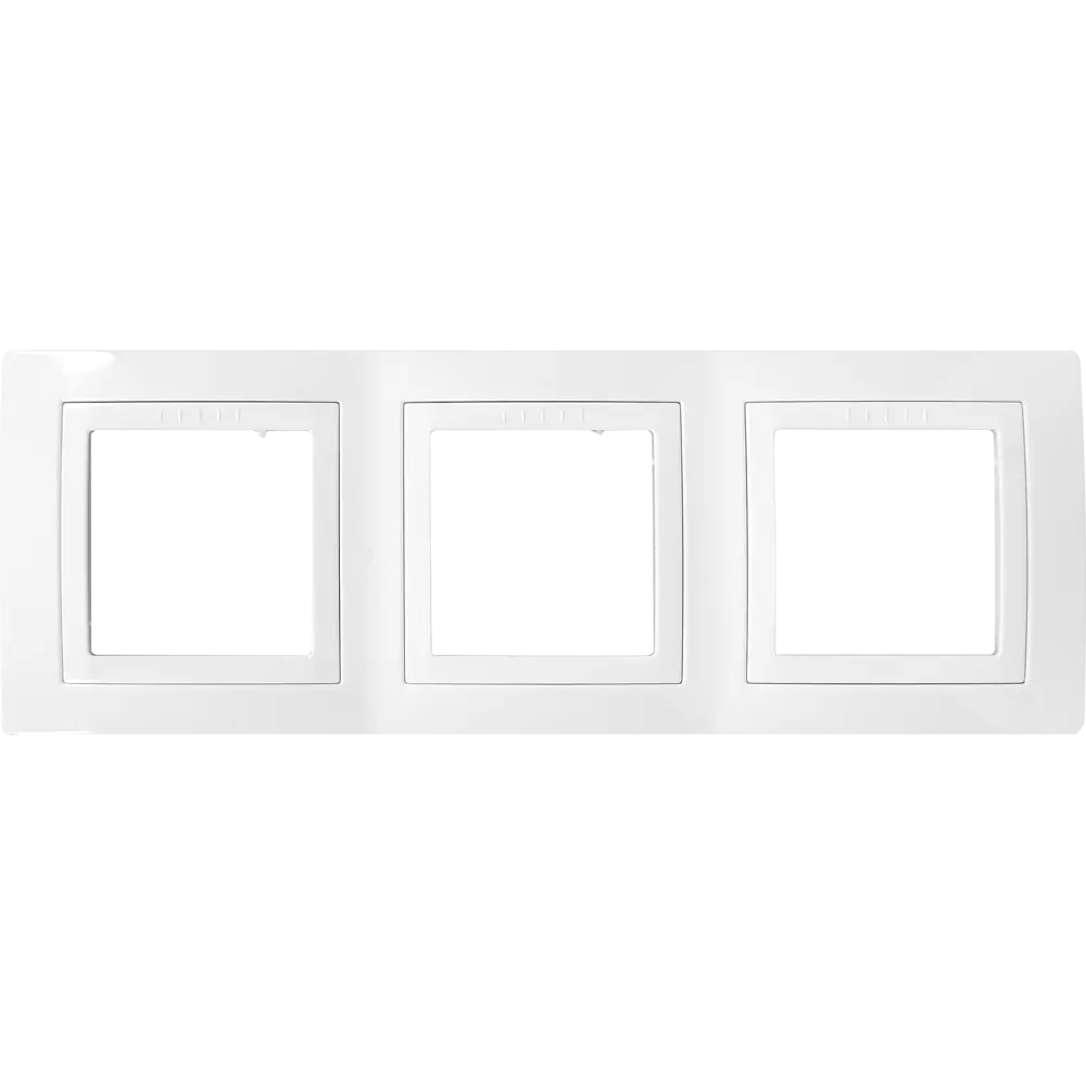 Рамка для розеток и выключателей Systeme Electric Unica 3 поста, цвет бежевый STLM-2117122