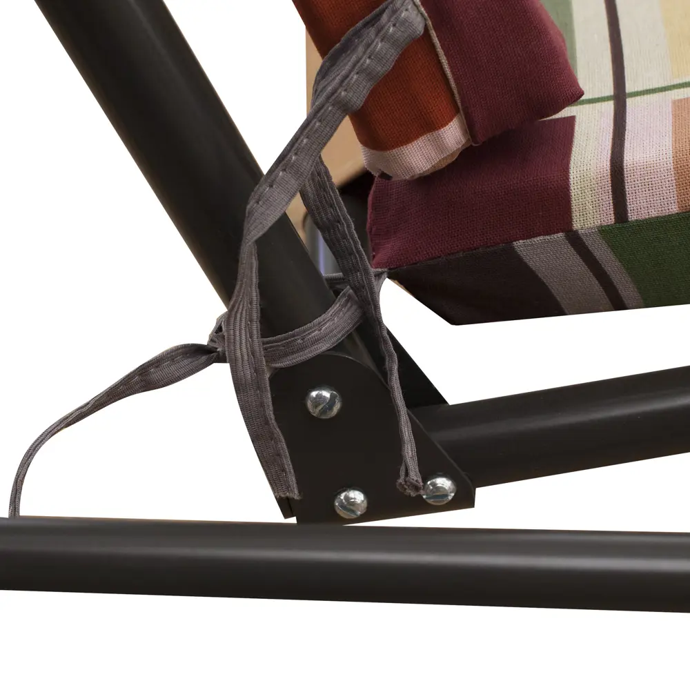 Качели садовые Классик 2-х местные (до 160 кг) бежевый/ красный/ зеленый Santreyd Класик STLM-2149833 - Вид №3