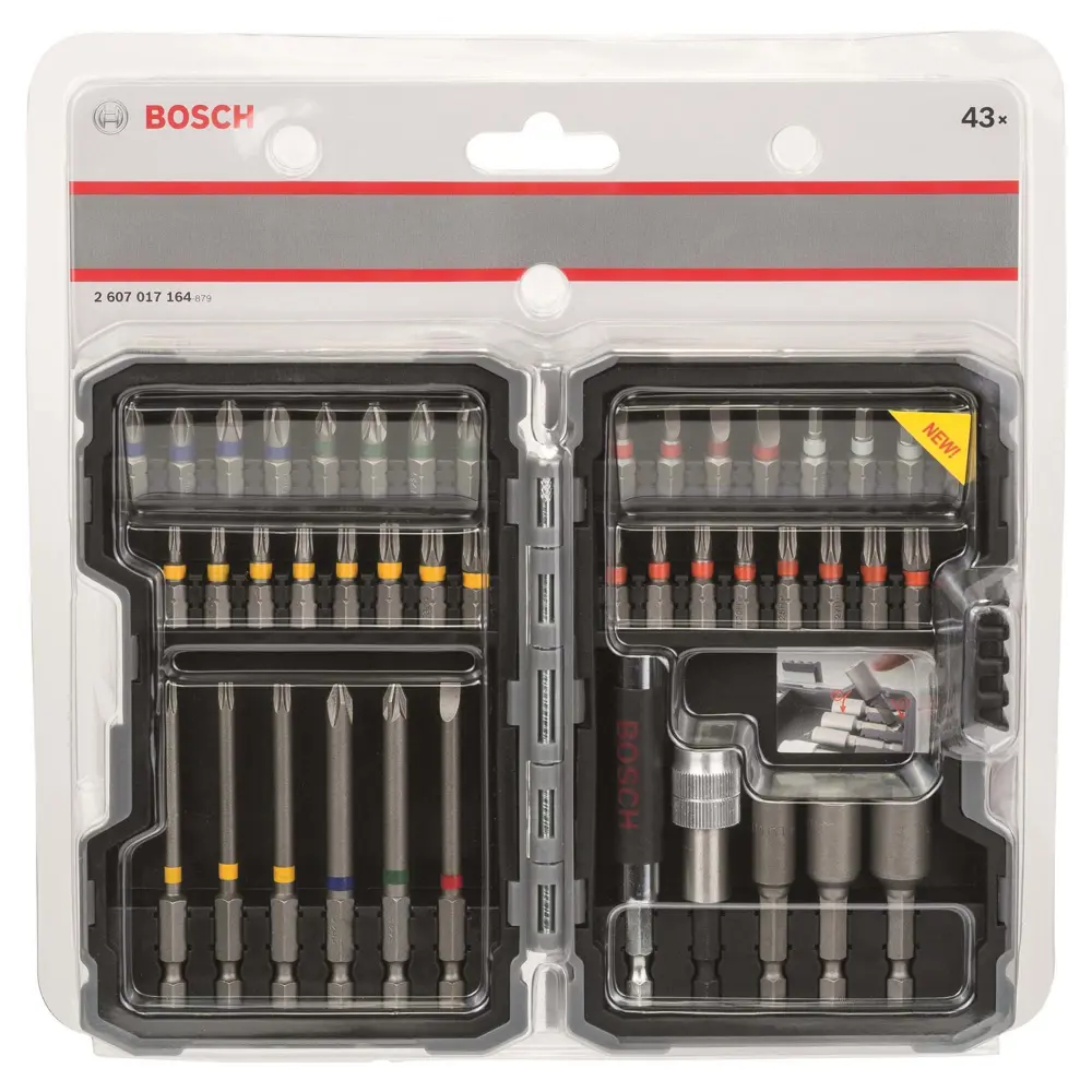 Набор бит и головок Bosch 2607017164, 43 шт BOSCH PROFESSIONAL STLM-2056650 - Вид №5