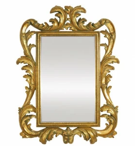 Зеркало классическое прямоугольное в золотой раме "Прадо" LOUVRE HOME ДИЗАЙНЕРСКИЕ 119368 Золото
