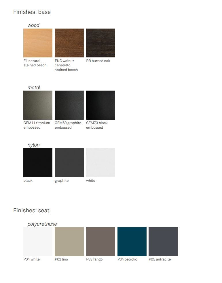 Поворотный стул с подлокотниками Cattelan italia INDY ARCH-00007284 - Вид №5