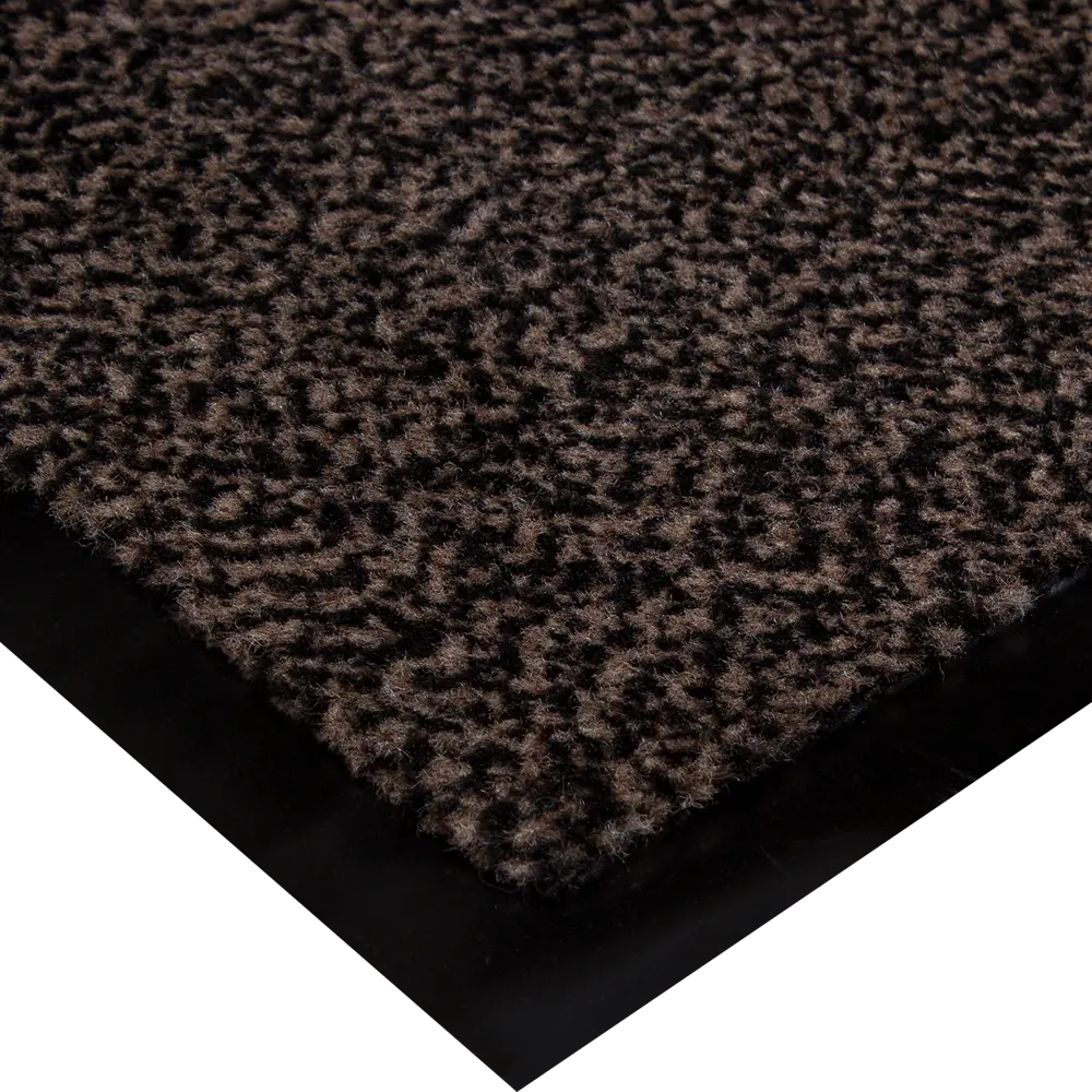 Коврик Fiesta, 60x90 см, полипропилен/резина, цвет коричневый/чёрный INSPIRE STLM-2196708 - Вид №1