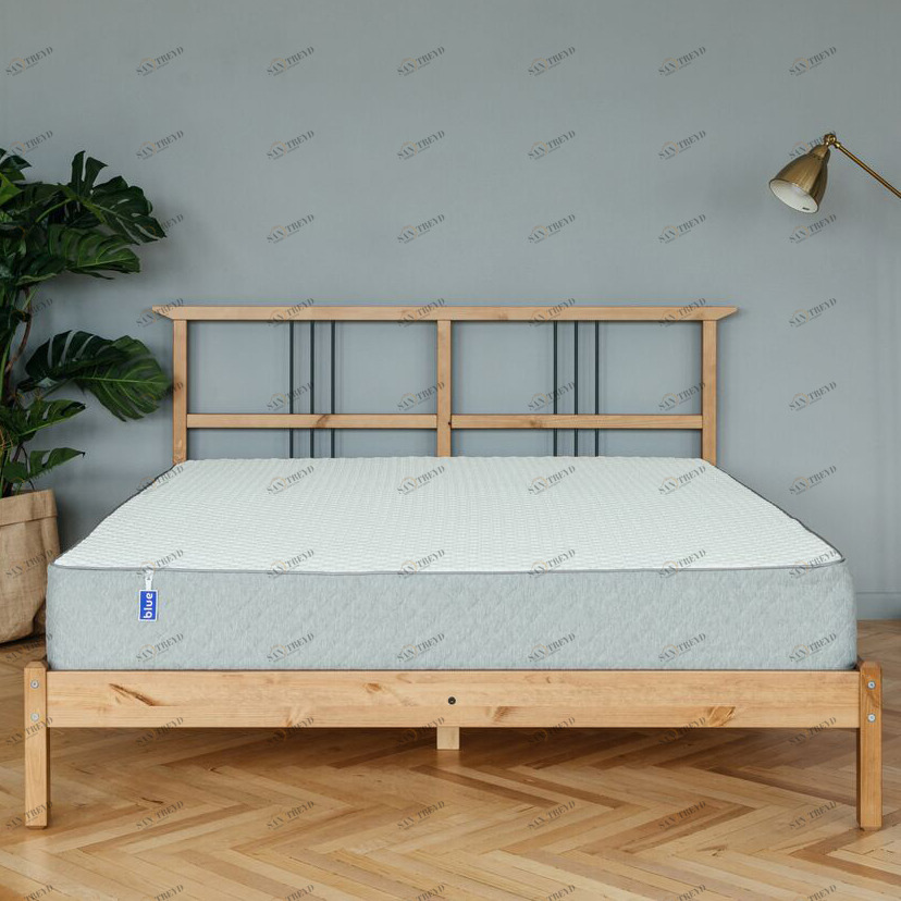 Матрас со съемным чехлом 140x200 Blue Sleep Hybrid BLUE SLEEP  131015 Белый;серый 