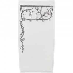15010 Вешалка настенная Терра (без зеркала) Айс Античное Серебро BOGACHO