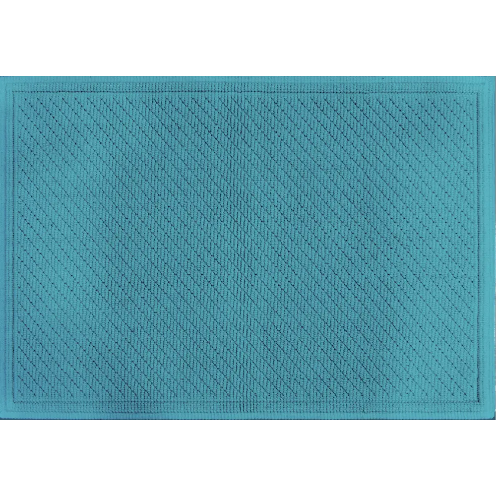 Коврик для ванной комнаты Jacquar 53x76 см цвет бирюзовый SENSEA Без серии STLM-2036237