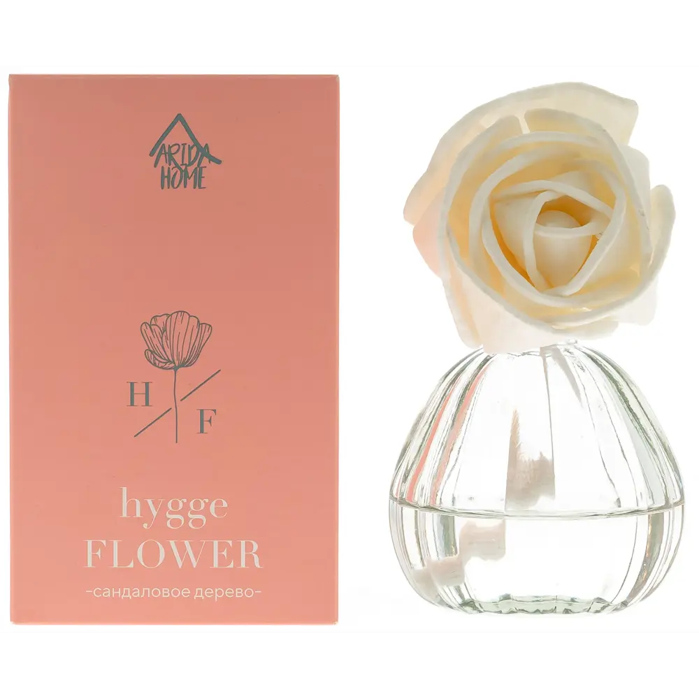 Ароматический диффузор Arida Home Hyggeflower 15 Сандаловое дерево 50 мл STLM-2107884