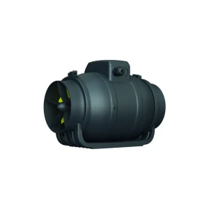 Вентилятор канальный центробежный Era Pro Mistral D125 мм 30 дБ 368 м3/ч цвет черный