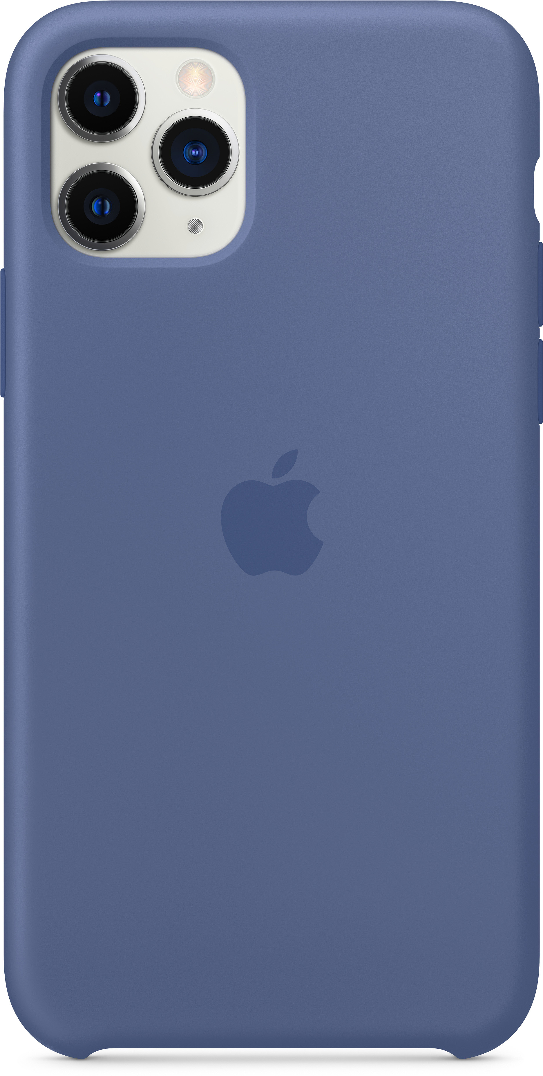 MY172ZM/A Iphone 11 pro silicone case - linen blue Apple Santreyd  - Вид №1