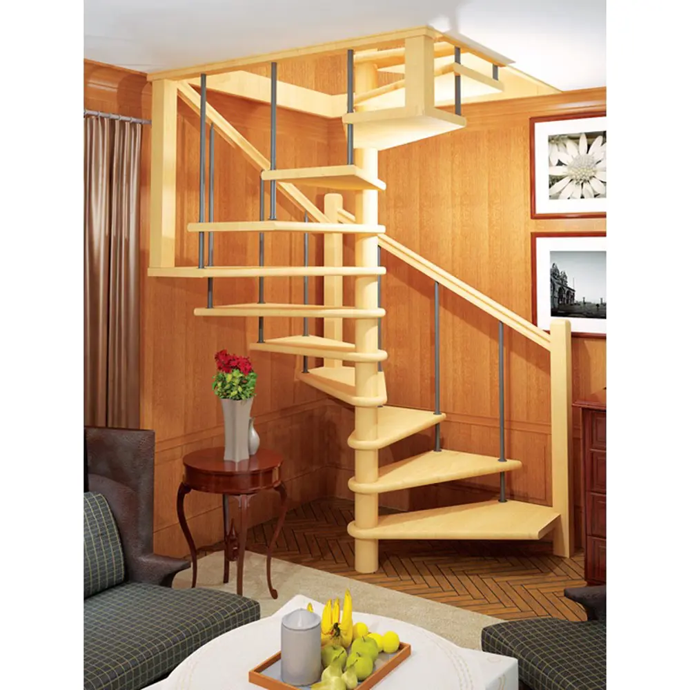 Лестница поворотная 270° ЛЕС-10 универсальная ЛЕСЕНКА STLM-2158764 - Вид №1