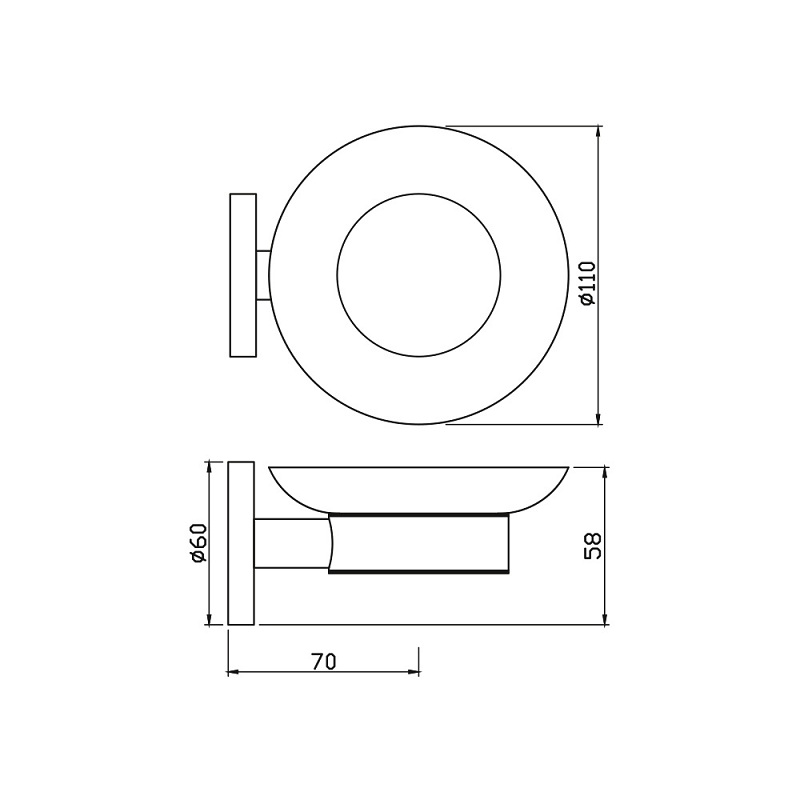 ACN-CHR-1131N Мыльница Jaquar Continental Santreyd  - Вид №1