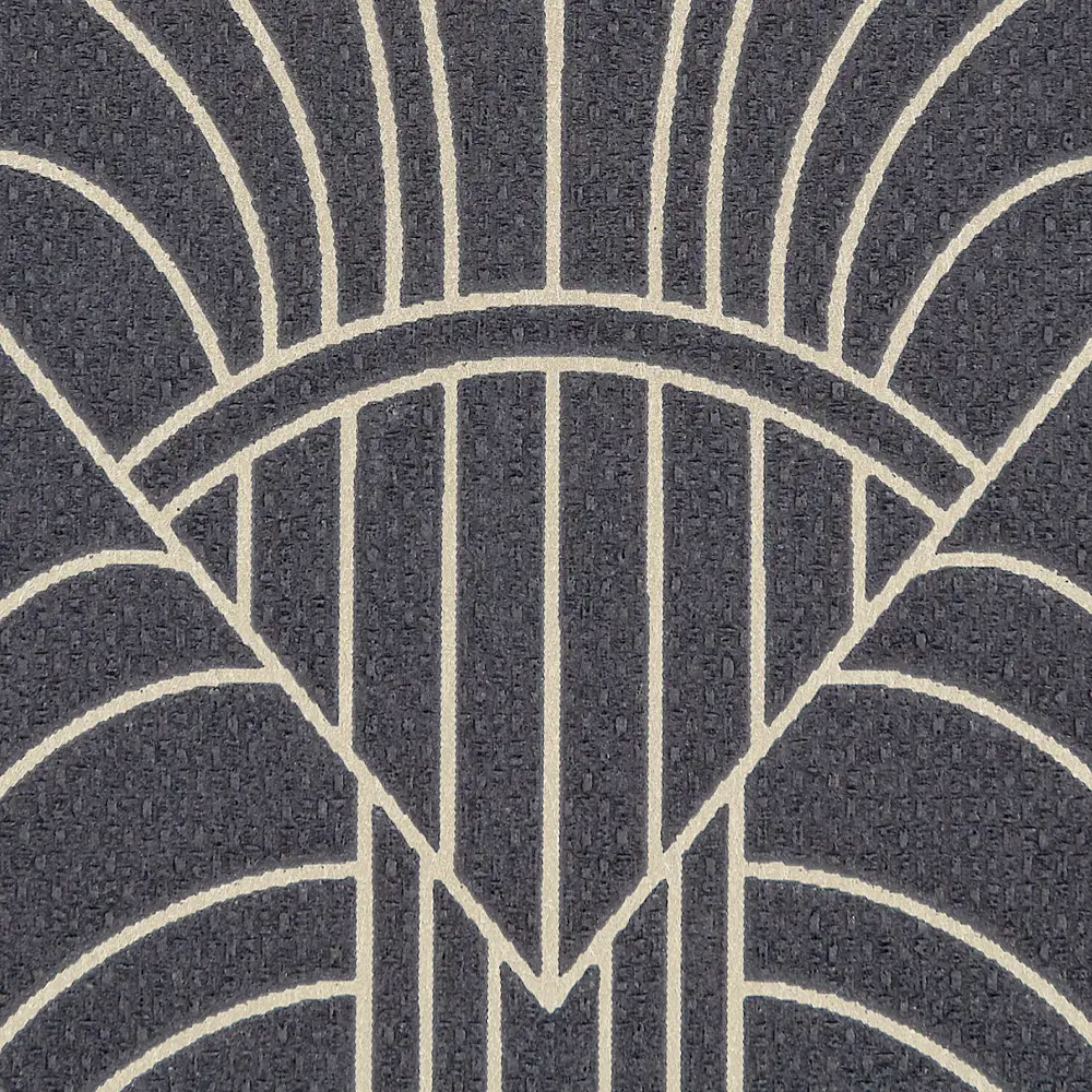 Обои флизелиновые Grandecolife Charlice чёрные 0.53 м A40601 STLM-2037553 - Вид №1