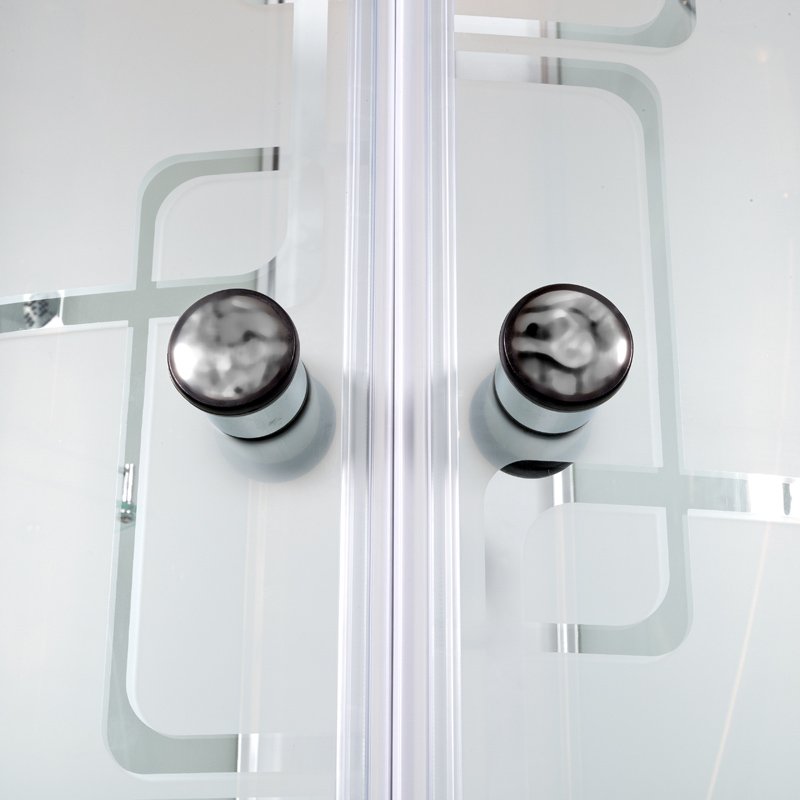 L 901 с гидромассажем Душевая кабина DETO Серия L ЕМ4510 N LED с гм. - Вид №30